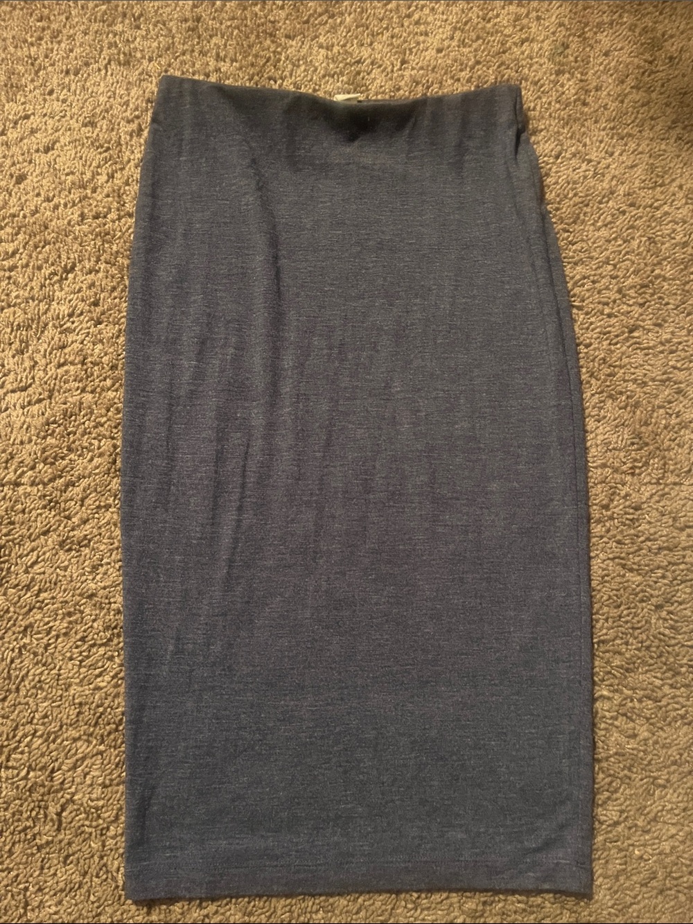 Forever 21 Charcoal Gray Stretch Pencil Skirt